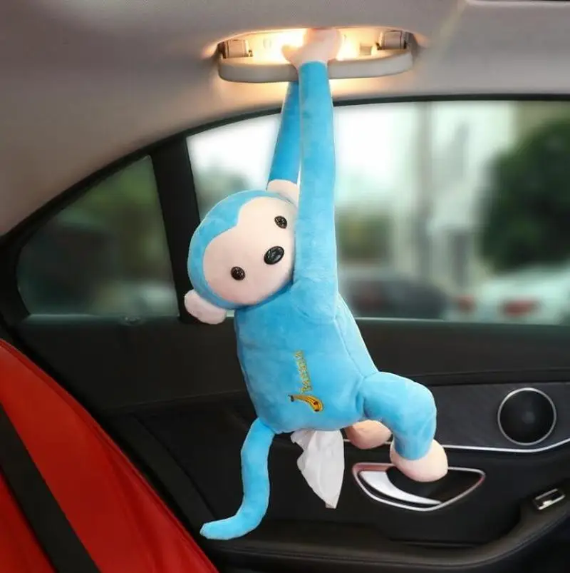 43 см Милая ручная коробка для салфеток Holde обезьяна игрушка r сексуальные длинные