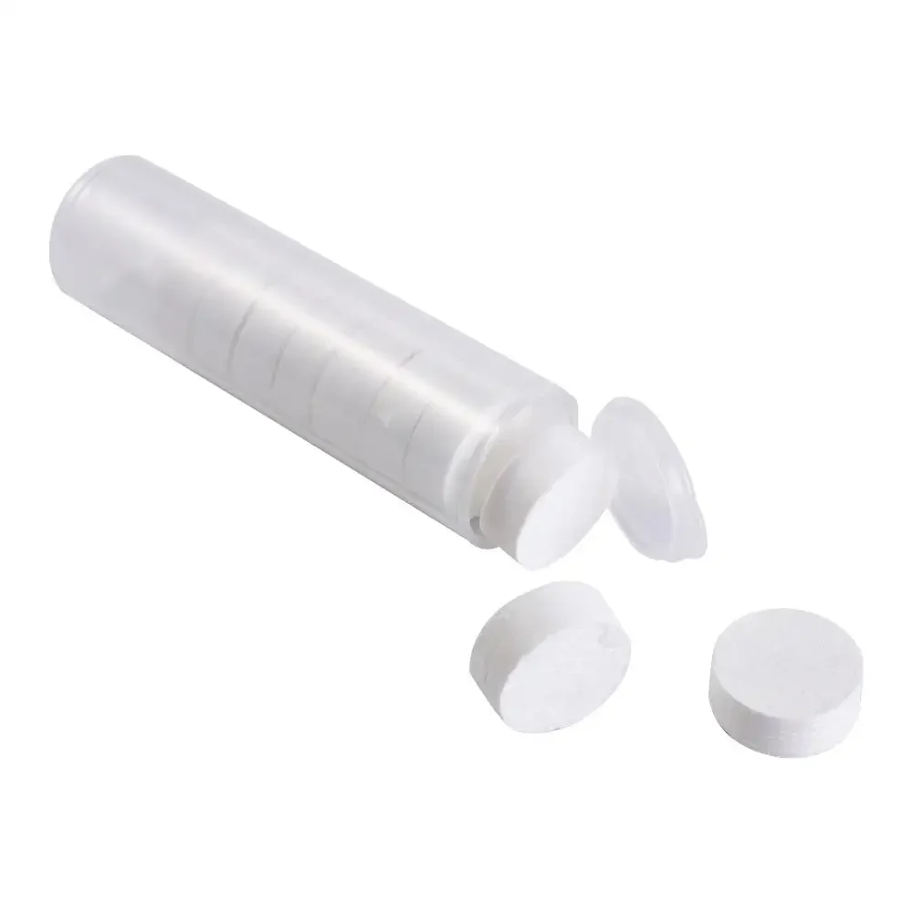 

Одноразовые сжатые полотенца белые 10 шт