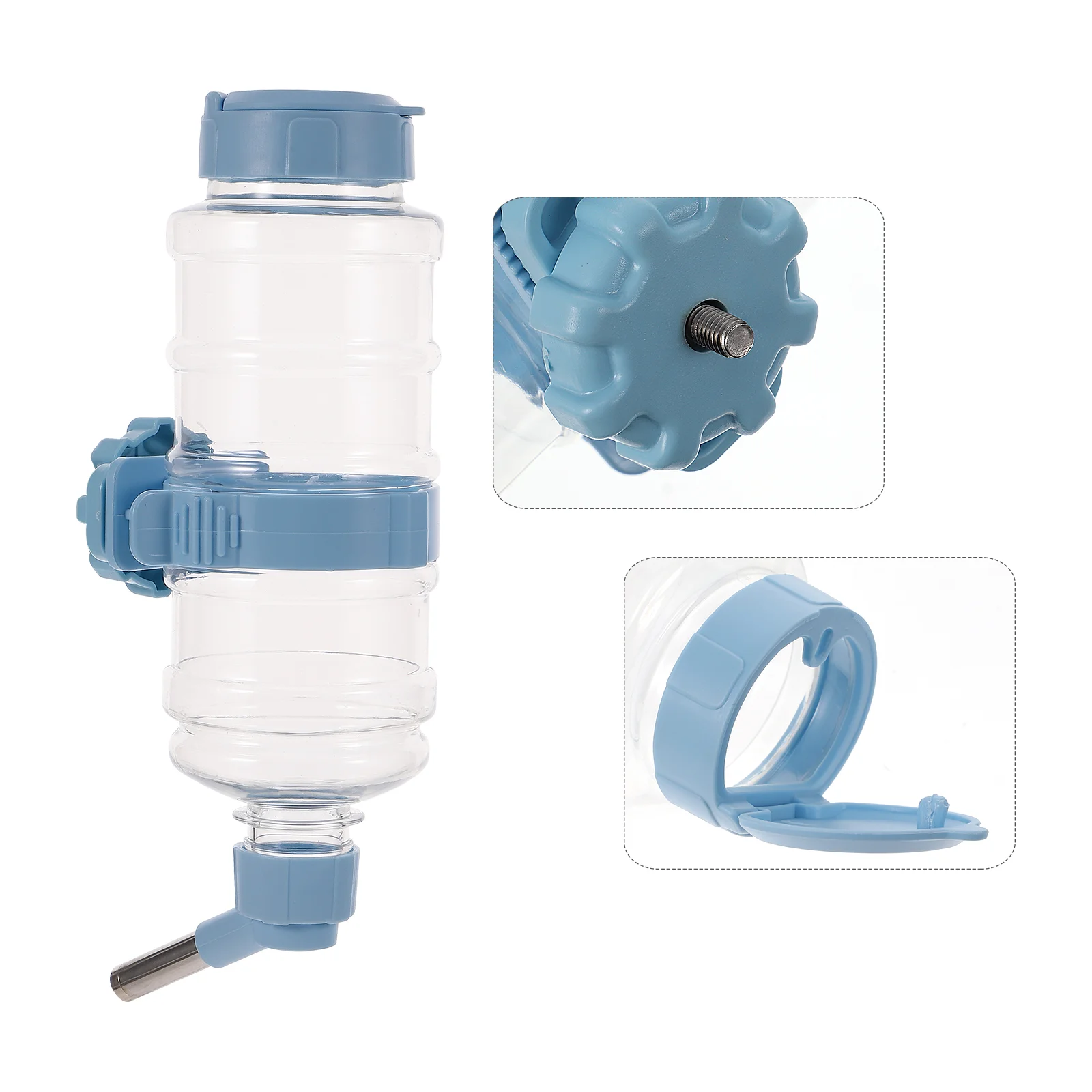 

473 Ml Leak Proof Water Bottles Pet Fountain Chinchilla Drinking Feeder Rabbit Hanging Drinker