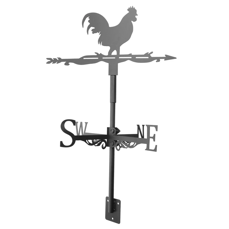 

Cockerel Weather Vane - Decorative Wind Direction Indicator For Outdoor Farm Yard 1Pcs