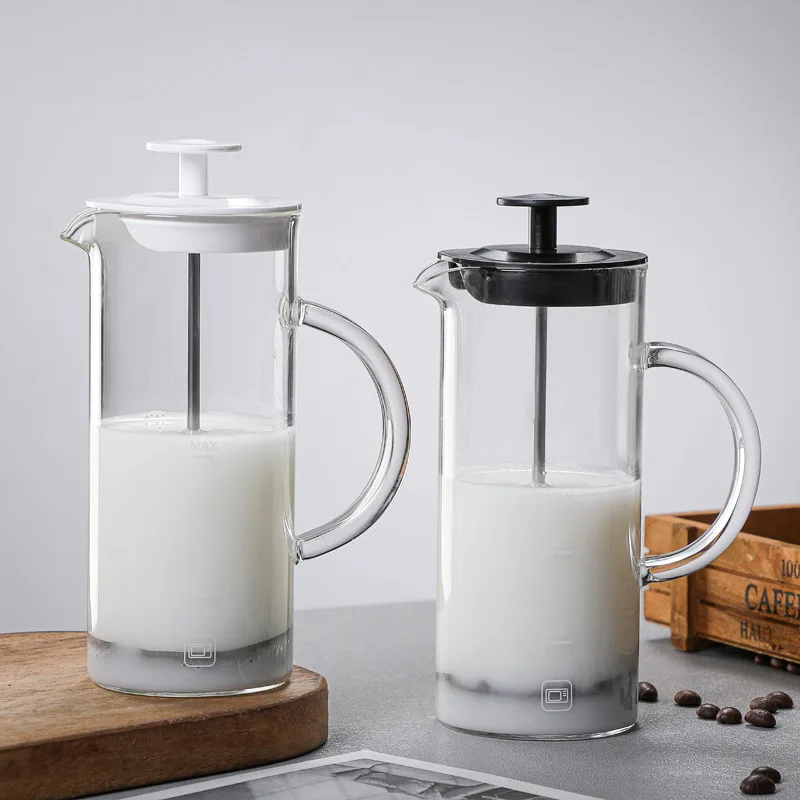 

Milk Frother Manual Milk Frother Glass Coffee Pot Coffee Milk Frother Glass French Press