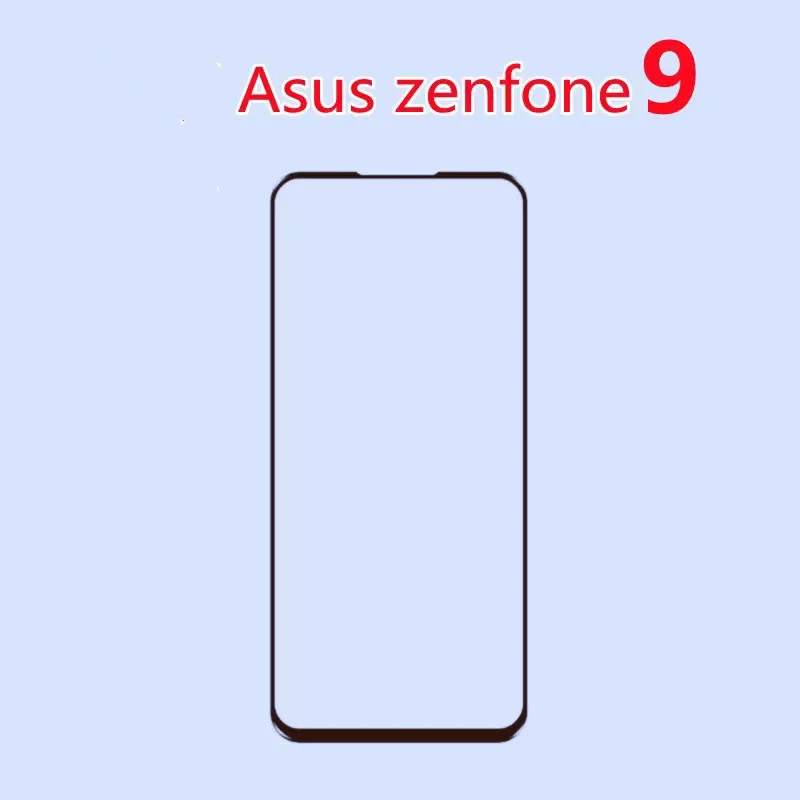 10pcs 9H HD Clear Full Cover Tempered Glass For ASUS Zenfone 9 Full Glue Screen Protecto Protective Glass