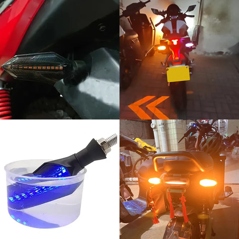 Фото Для BMW R1200RT SE R1200 S ST S1000R S1000RR HP4 G310R G310GS светодиодные указатели поворота мигалка стоп задний фонарь индикатор освещения №4