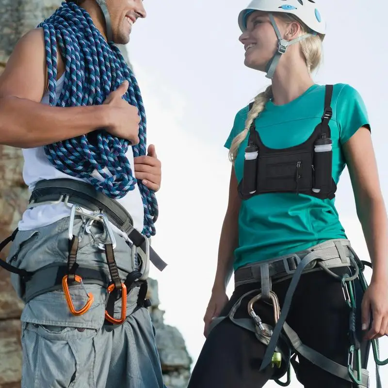 Нагрудная сумка для мужчин бега спорта нагрудная хранения с несколькими