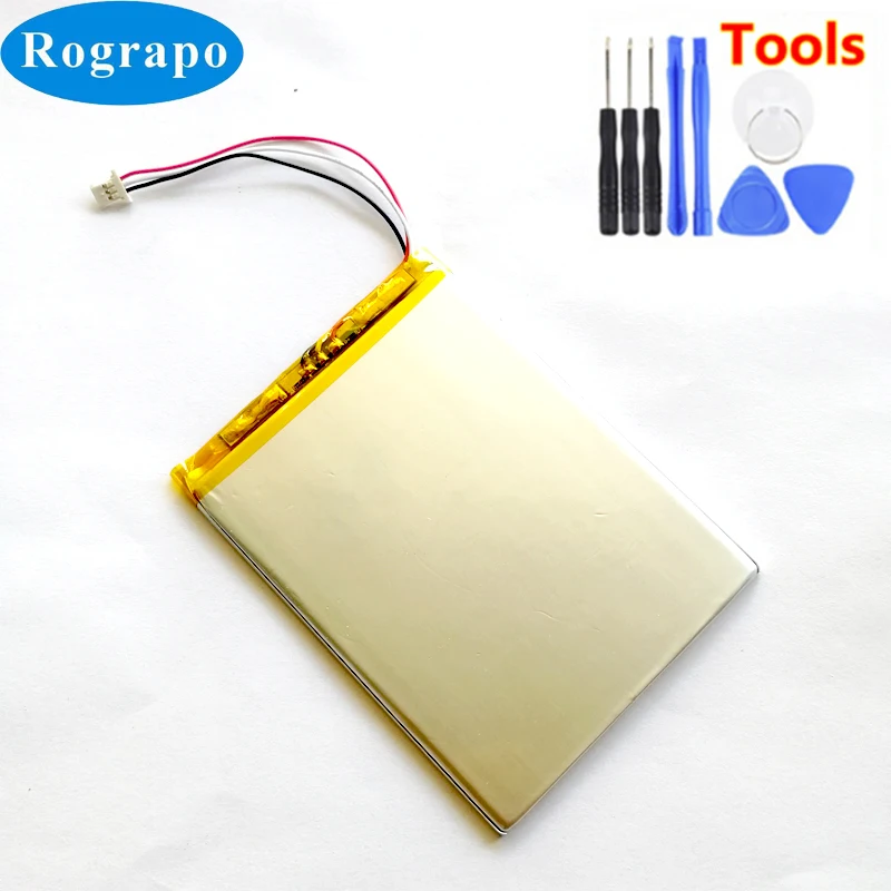 Новый аккумулятор 386888 для планшетного ПК 7 дюймов 8 9 Аккумулятор электронной