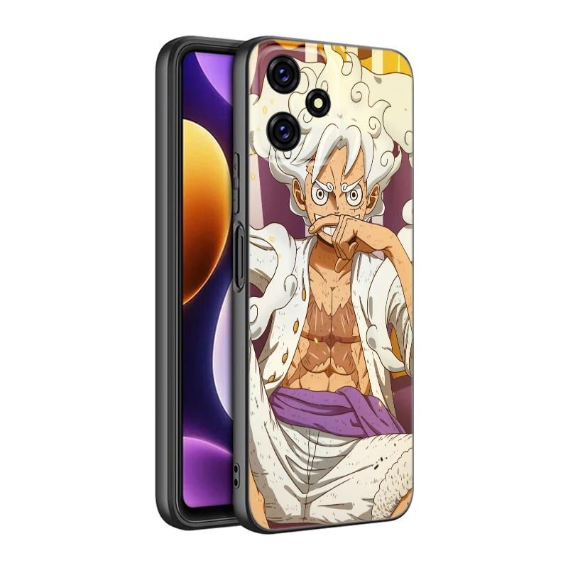 Фото Черный силиконовый чехол для телефона Luffy's Gear 5, аниме для Xiaomi Redmi Note 10 11 12 13 14 Pro Plus 10S 11S 12S, чехол из ТПУ №3