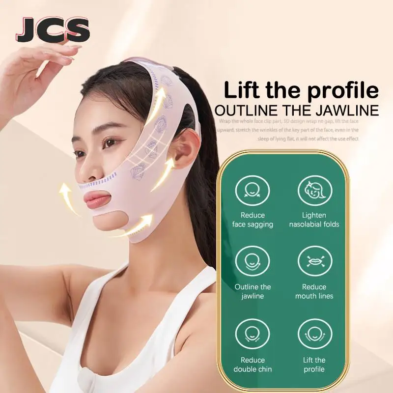 

Anti-Wrinkle Strap V Face Belt Facial Cheek Slimming Bandage Firm Lifting Band Double Chin Reducer