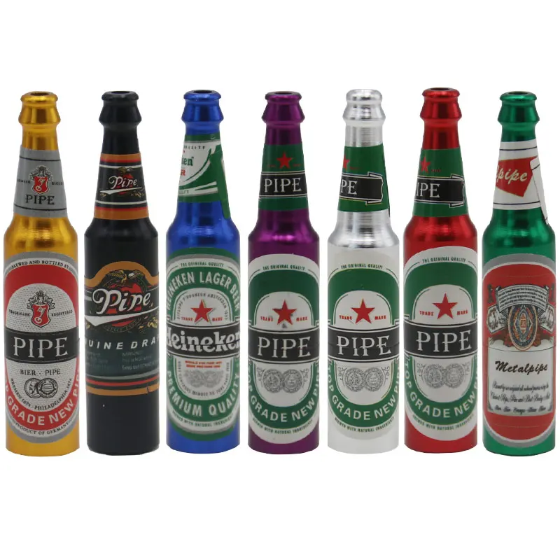 

Mini Beer Shape Tobacco Pipe Portable Creative Smoking Tool