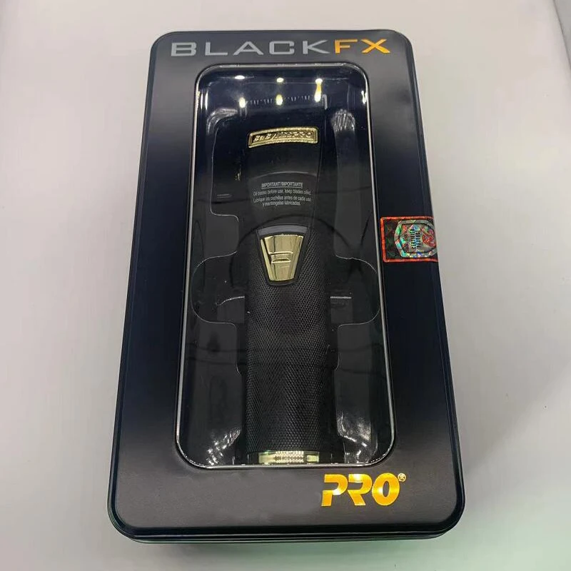 

2022 Clipper Pro Black-F X Hair Trimmer Barberology metal lithium Clipper Cordless dual voltage with hanging hook US UK EU plug