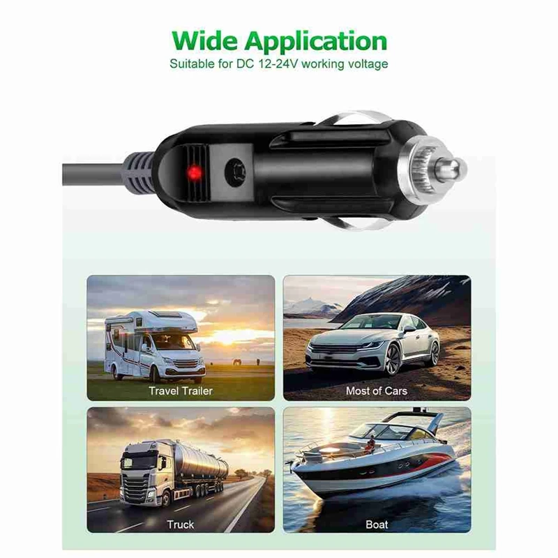 Для Starlink Mini DC кабель питания 10 футов - водонепроницаемый автомобильный блок 12 В-24