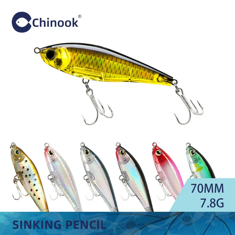 Bait Fishing Lure 70mm7.8g Floating Lures For Fishing Swimbait Rap Pike Bass Lurebait