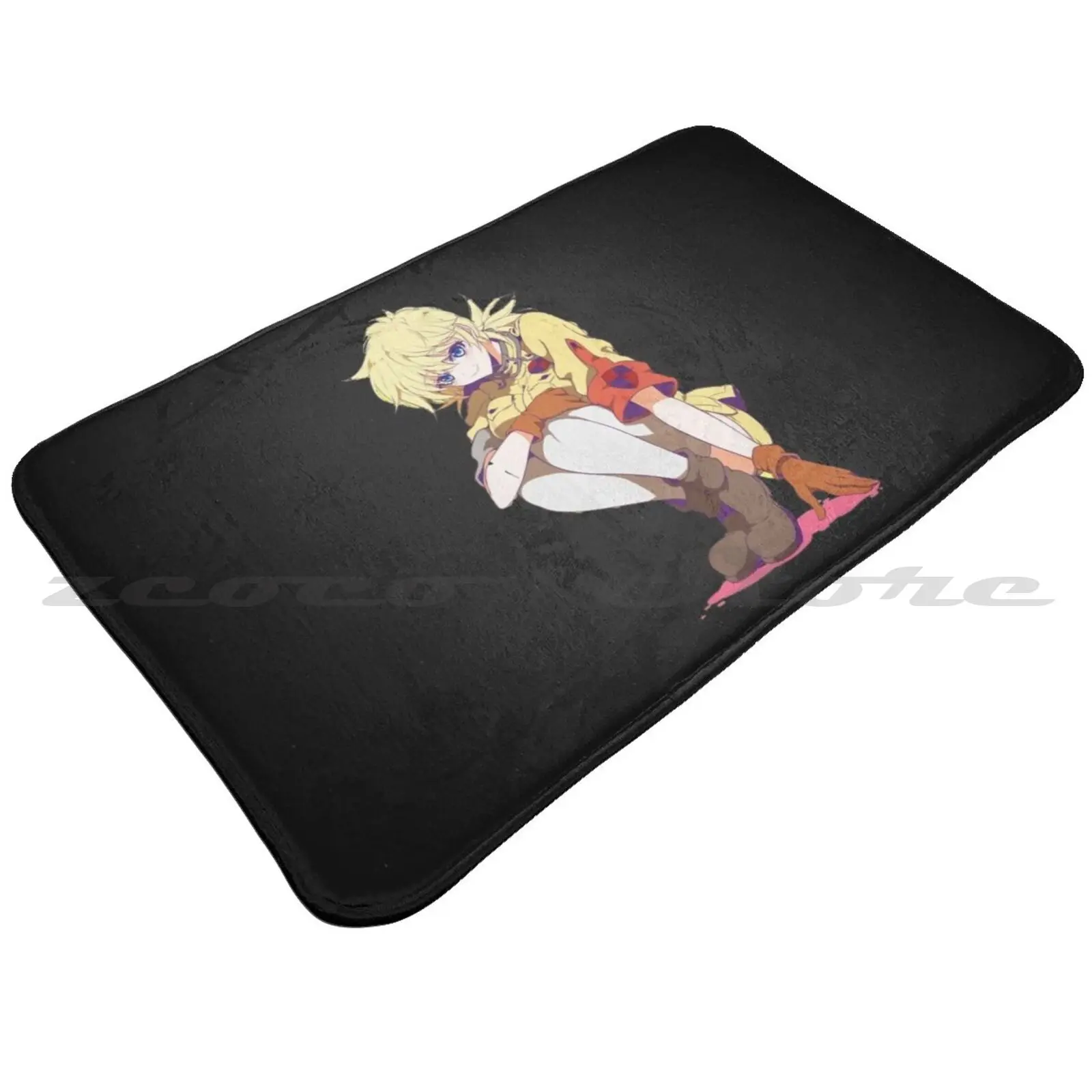 Коврик с аниме Hellsing нескользящий коврик для впитывания воды дверной Хеллсинг