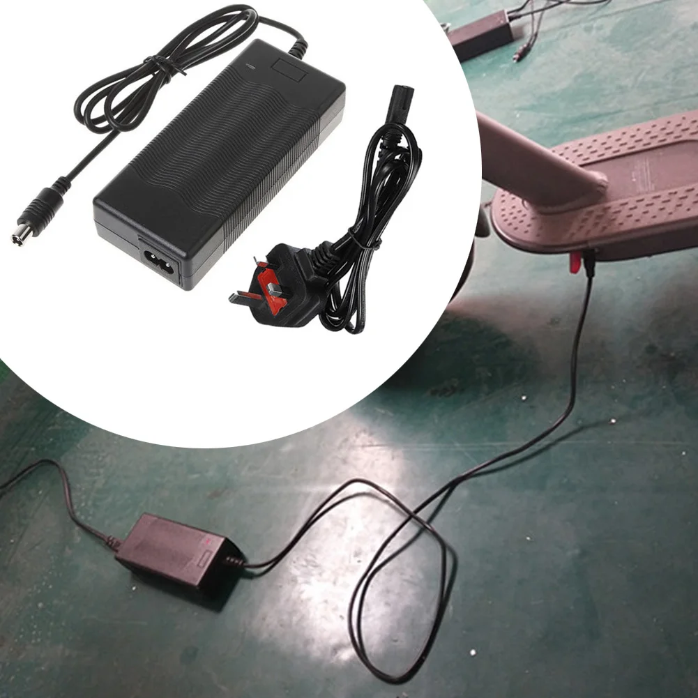 

42V 2A Power Adapter Charger For X Iao*mi M365/Pro Es1 2 3 4 Battery Charger Scooter Bike Parts Electric Bicycle Accessories