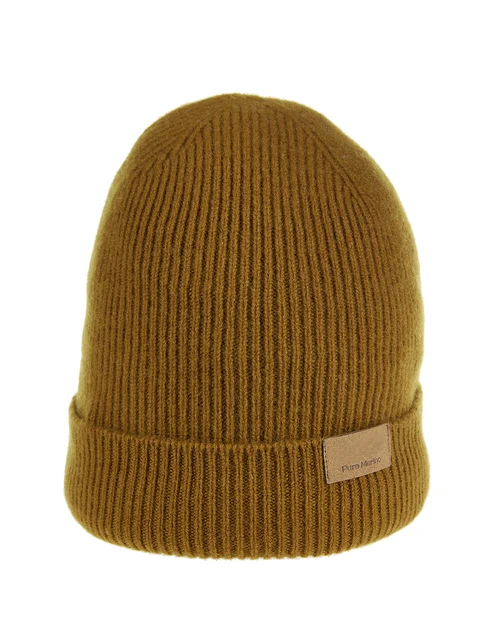 Unisex 100% Austraalia Meriinovillast triibumustriga beanie müts 23x28cm 4