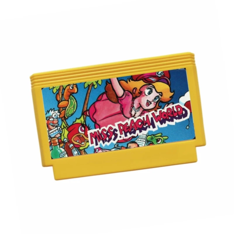 

Miss Peach World Game Cartridge for FC Console 60Pins Video Game Card