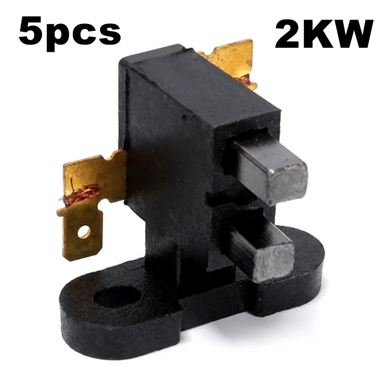 

5 шт./лот 2KW5KW универсальный генератор угольная щетка для Honda 168F/188F, 2000-5000W держатель угольной щетки генератора запасная часть