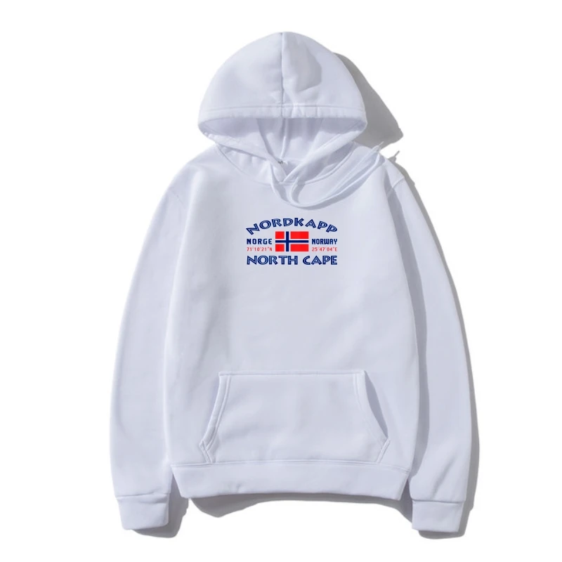 

Printed Men Outerwear Cotton Warm NORDKAPP Norway Hoody jackets Women Sweat Sweatshirt Hoodie