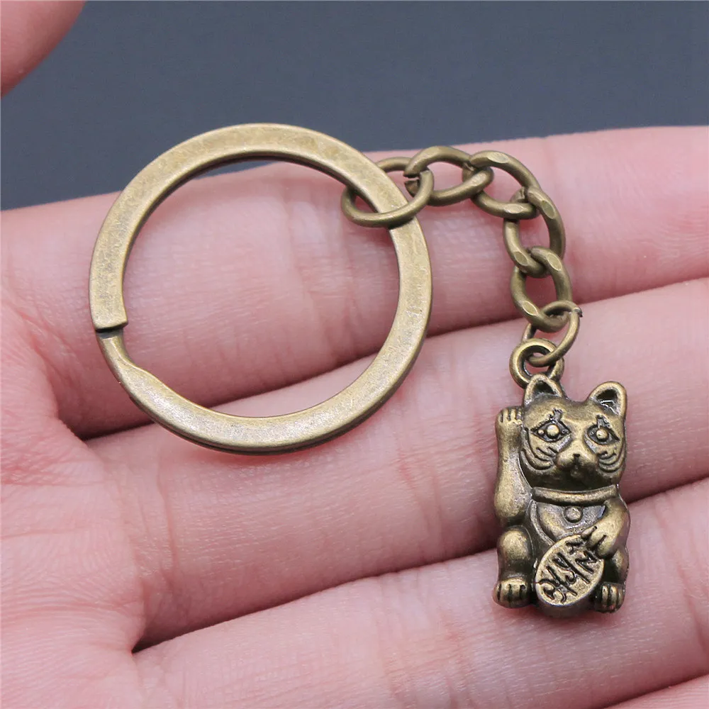 

Брелки для ключей для ювелирных изделий, винтажная фурнитура для кошек и собак