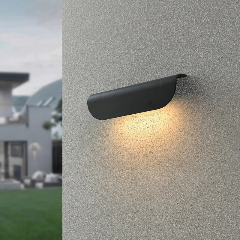 

Moden LED Wall Lamp IP65 Waterproof Indoor/Outdoor Aisle Corridor Lighting Garden Courtyard Balcony Porch Aluminum 10W Fixture