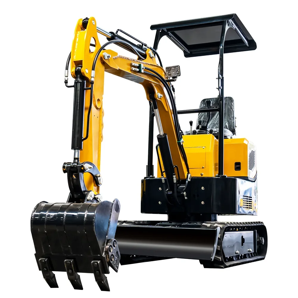 CE дешевая цена лучший гусеничный гидравлический мини-экскаватор на 1 тонну