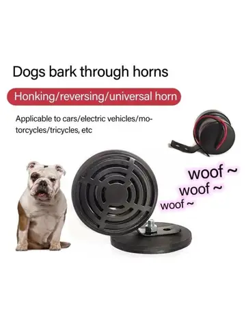 Автомобильный предупреждающий звуковой сигнал для собак, щенков, гавков, предупреждающий звуковой сигнал, резервная сигнализация, звуковые сигнализация, рога, автомобильные принадлежности для автомобилей, мотоциклов