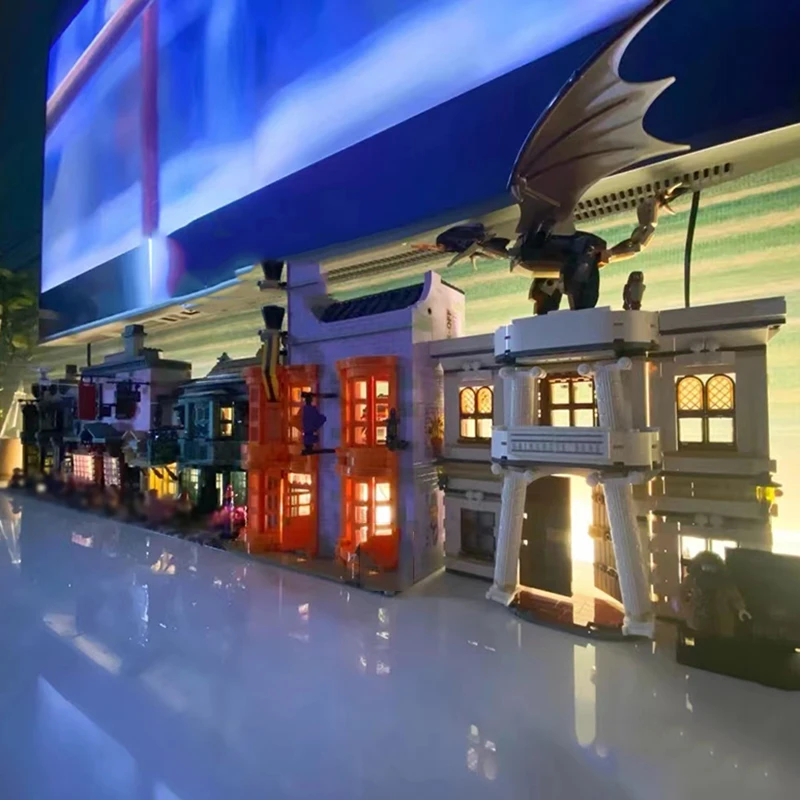 20007 RC LED Light Set For 75978 Diagon Alley Building Blocks (NOT Include The Model Bricks)