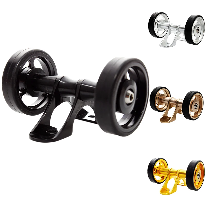 

New Hot ACEOFFIX Folding Bike Easywheel Bicycle Mudguard Wheel Double Lightweight Wheels For Brompton