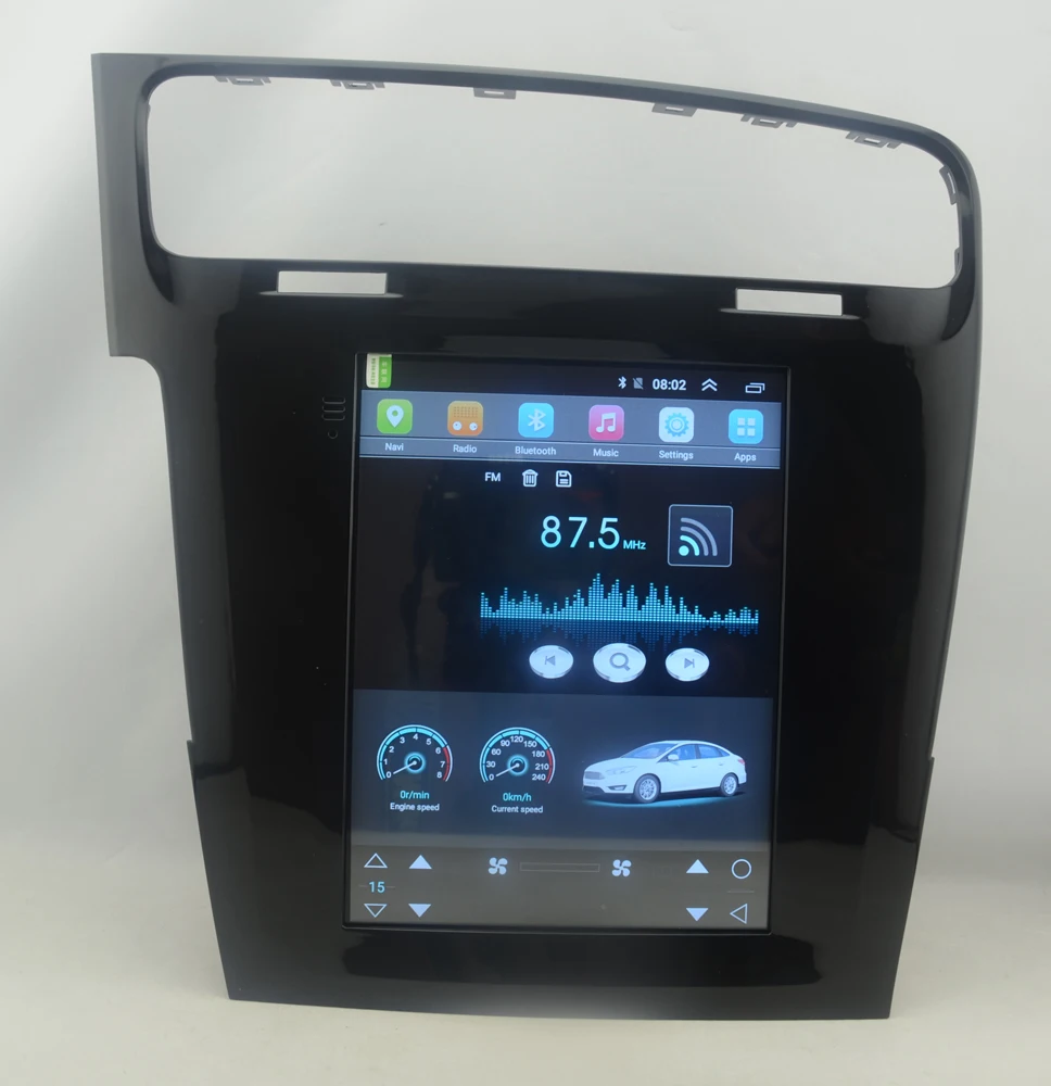 

9.7" tesla style vertical screen Octa core Android 10 Car stereo GPS navigation for VW Volkswagen Golf 2013-2019