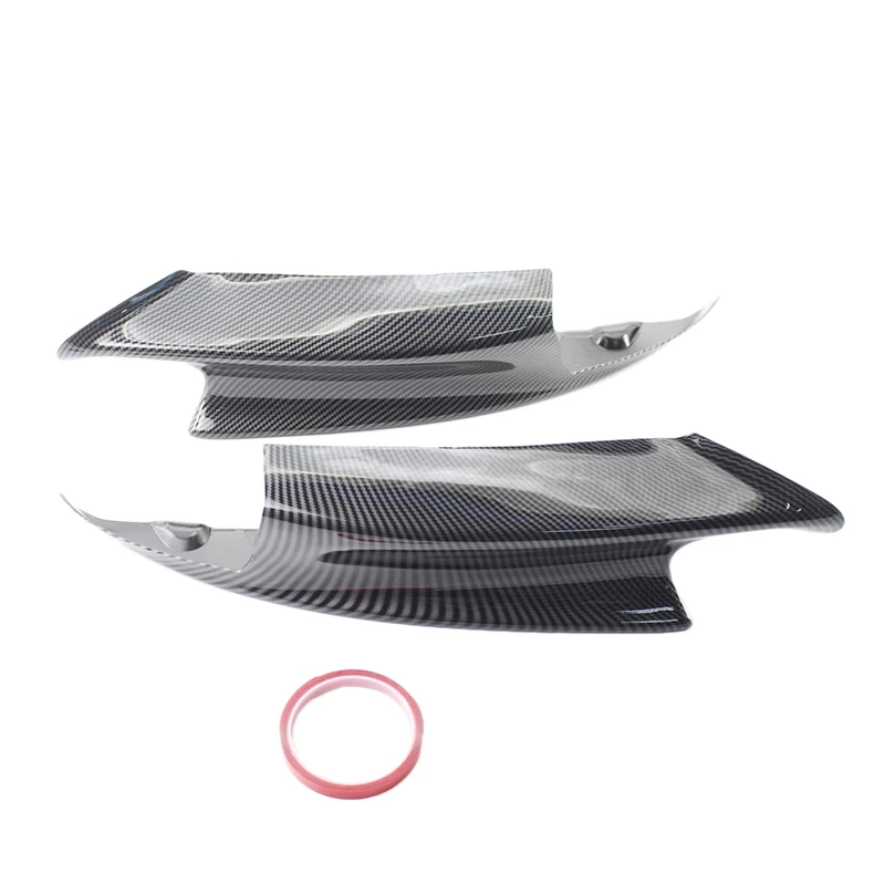 

Carbon Fiber Style Front Bumper Splitter Spoiler Lip for