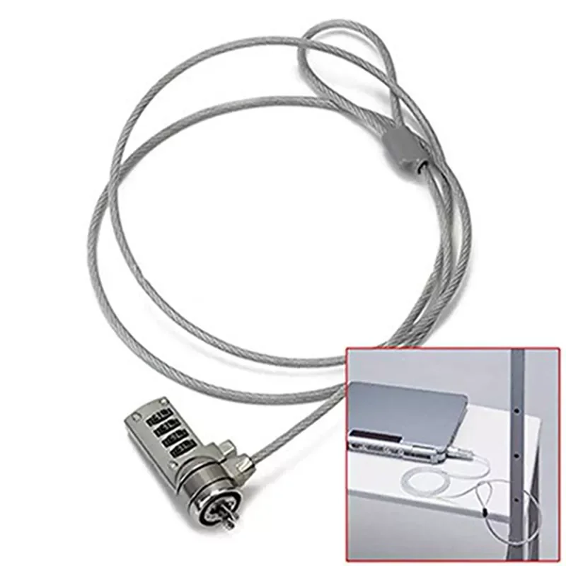 

Security Lock Password Digit Security Computer Lock Anti-theft Chain For Notebook PC Laptop