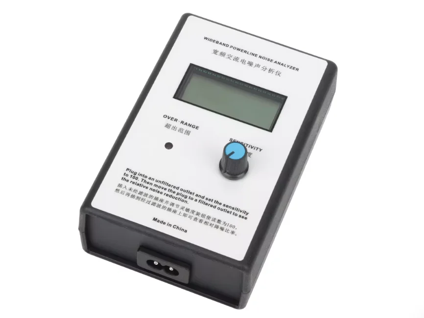 Фото Широкополосный анализатор помех в сети переменного тока LCD PowerLine Analyzer, тестер помех, измеритель ЭМИ №1