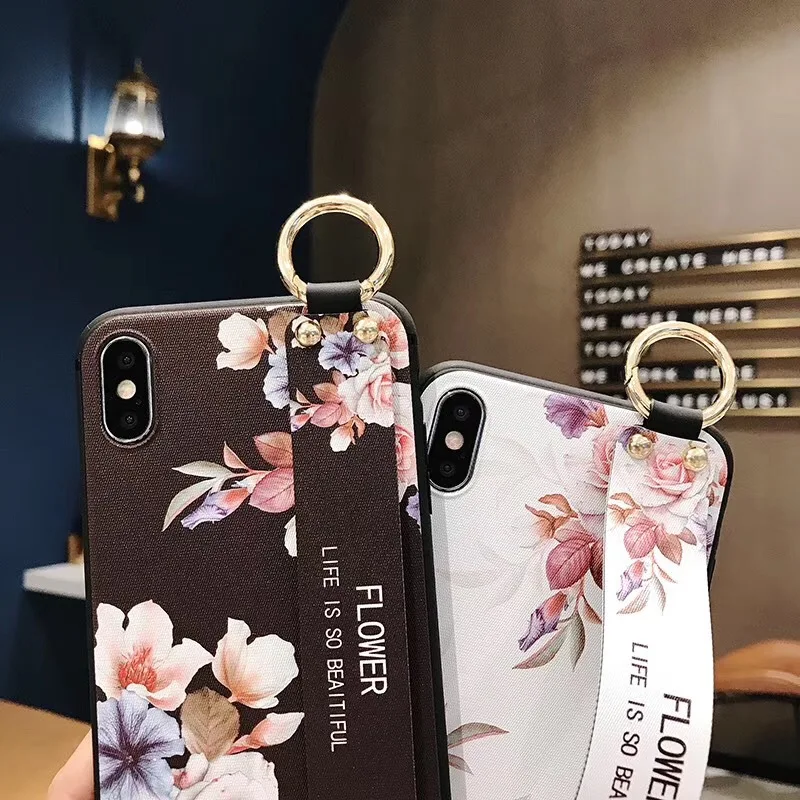 Чехол для телефона с цветком розы Apple iPhone 12 12Mini 12ProMax 11ProMax X XS XR 8 7 6 6S Plus