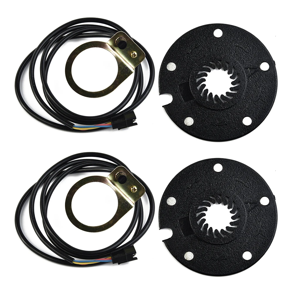 

2 Electric Bike Pedals PAS System Pulse Auxiliary Sensor 5/8/12 Magnet Speed Sensor Pulse Booster Sensor SM-3A Plug 100 Cm