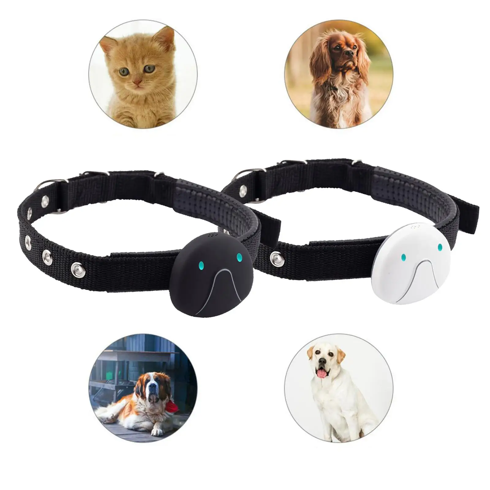

Pet GPS Tracker Long-Lasting Battery Lightweight WiFi Rechargeable for Cats