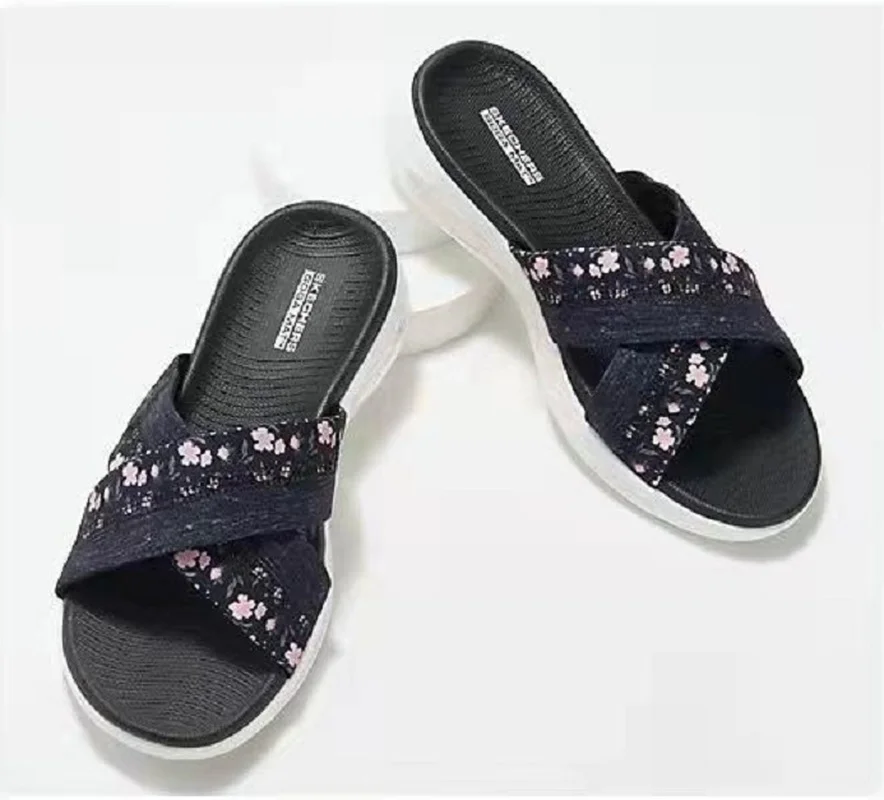 

Slippers Women's Outer Wear Fashion All-match 2022 New Summer Outer Wear Non-slip Thick Bottom Sequins Women's Sandals