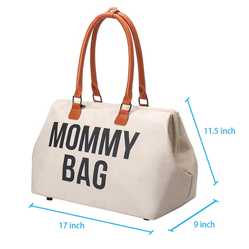 High Capacity New Travel Mommy Bag Portable Maternity Bag Milk Bottle Insulation Bag Large-capacity Mother and Baby Diaper Bag images - 6
