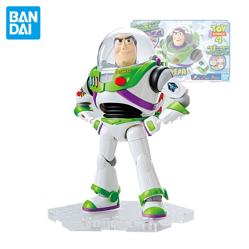 

Original Bandai Cinema-rise Standard Toy Story 4 Buzz Lightyear Assembly Model Suit Anime Action Figures Kids Toys Holiday Gifts