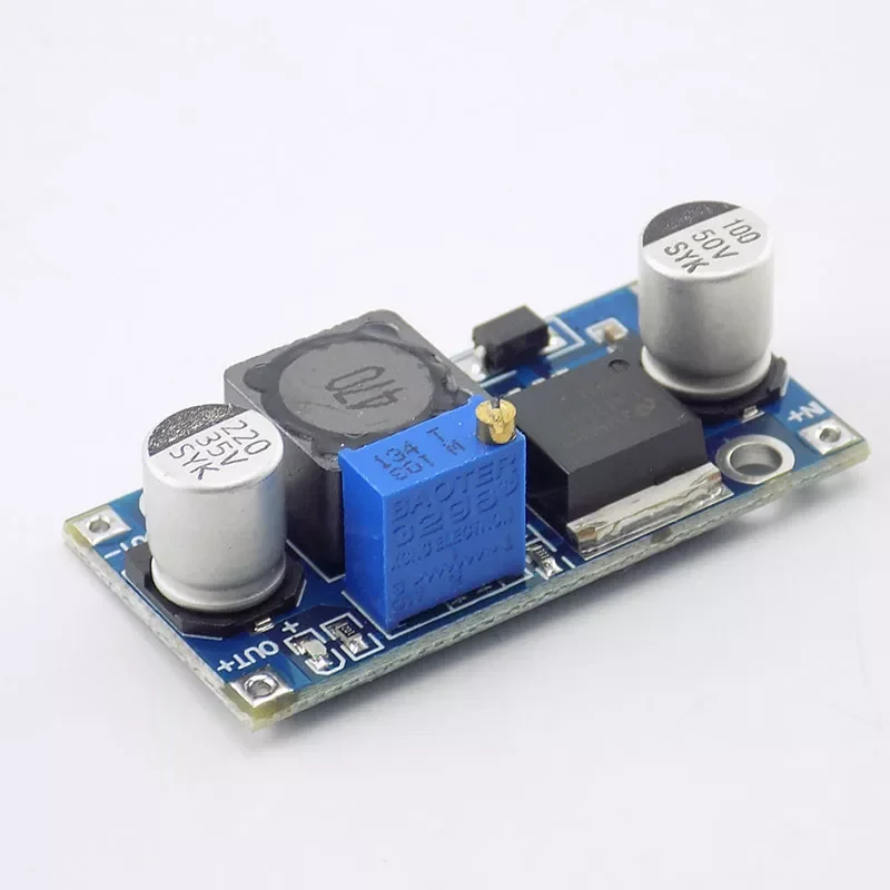 

Step-down Power Supply LM2596S Module 3A Adjustable Voltage Regulator 24V 12V 5V 3V Step-down Module