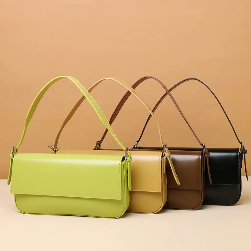 2022 Summer New Trendy Fashion All-match Leather Handbag Shoulder Bag Armpit Bag Ladies Bag Women