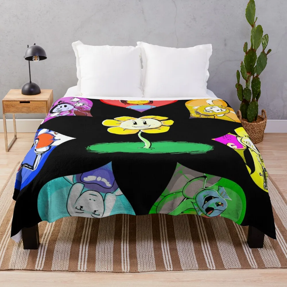 

Undertale Throw Blanket softest blanket furry blanket Large knit plaid