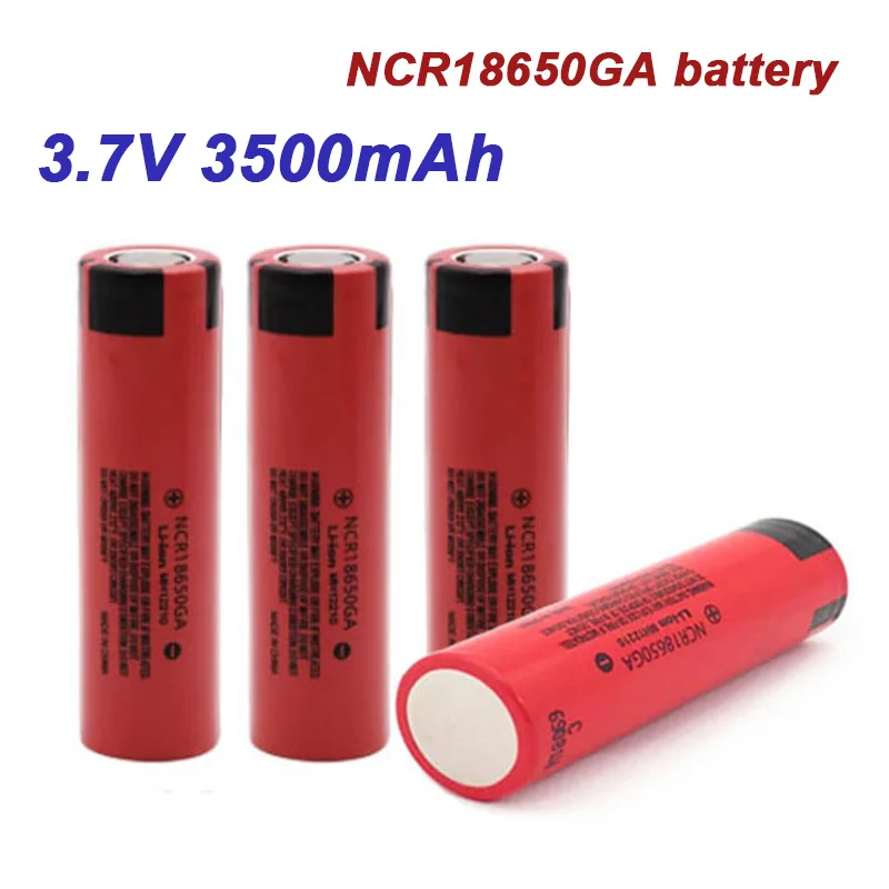 

Free Shipping 100% New 18650 rechargeable battery 3.7V 18650GA 3500mAh suitable for various products, high emission electronics