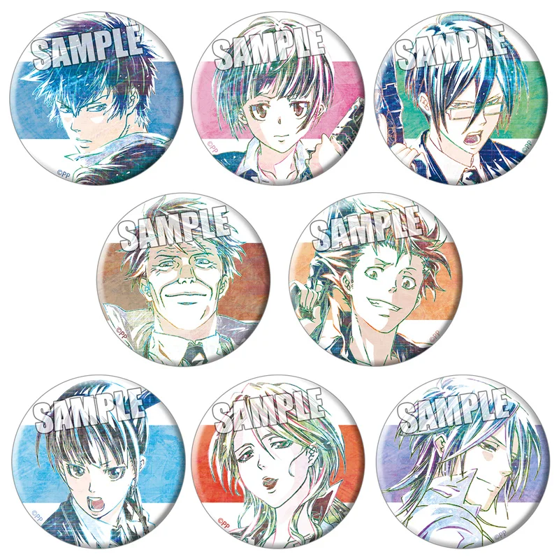 58 мм аниме Kougami Shinya Makishima Shougo Ginoza Nobuchika значок брошь для куклы игра косплей булавка