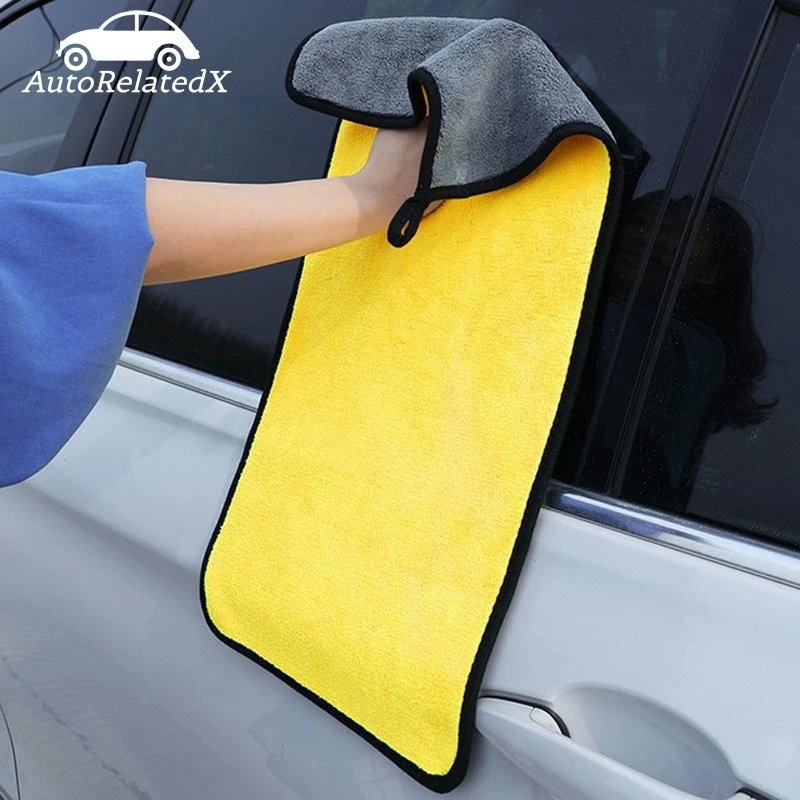 

Car Wash Microfiber Towel Car Cleaning Drying Cloth Hemming Car Care Cloth Detailing Car Wash Towel For Audi Bmw Peugeot
