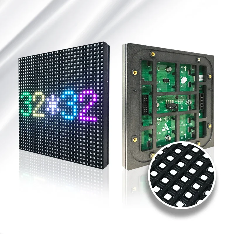 Внешняя панель для стены P5 экран 1/8 дюйма сканирование 160*160 мм 32*32 пикселей 3 в 1 SMD