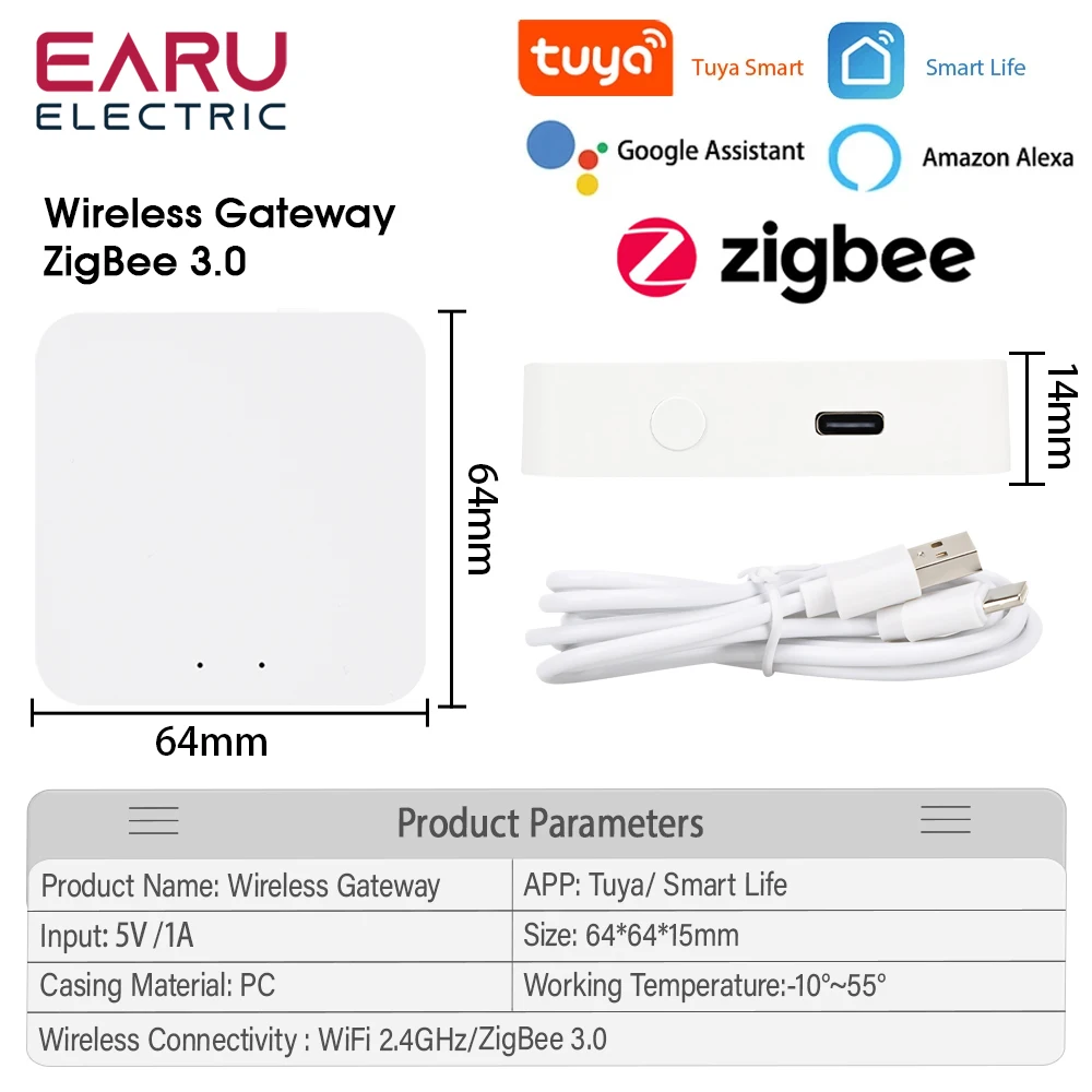 

Термостат радиатора Tuya Smart ZigBee