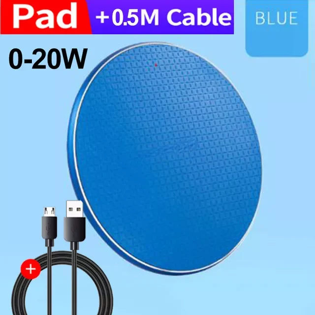 

NEW2023 30W Wireless Charger 13 12 11 Xs Max X XR 8 Plus Fast Charging Pad for Ulefone Note 9 Note 8 S10 Plus