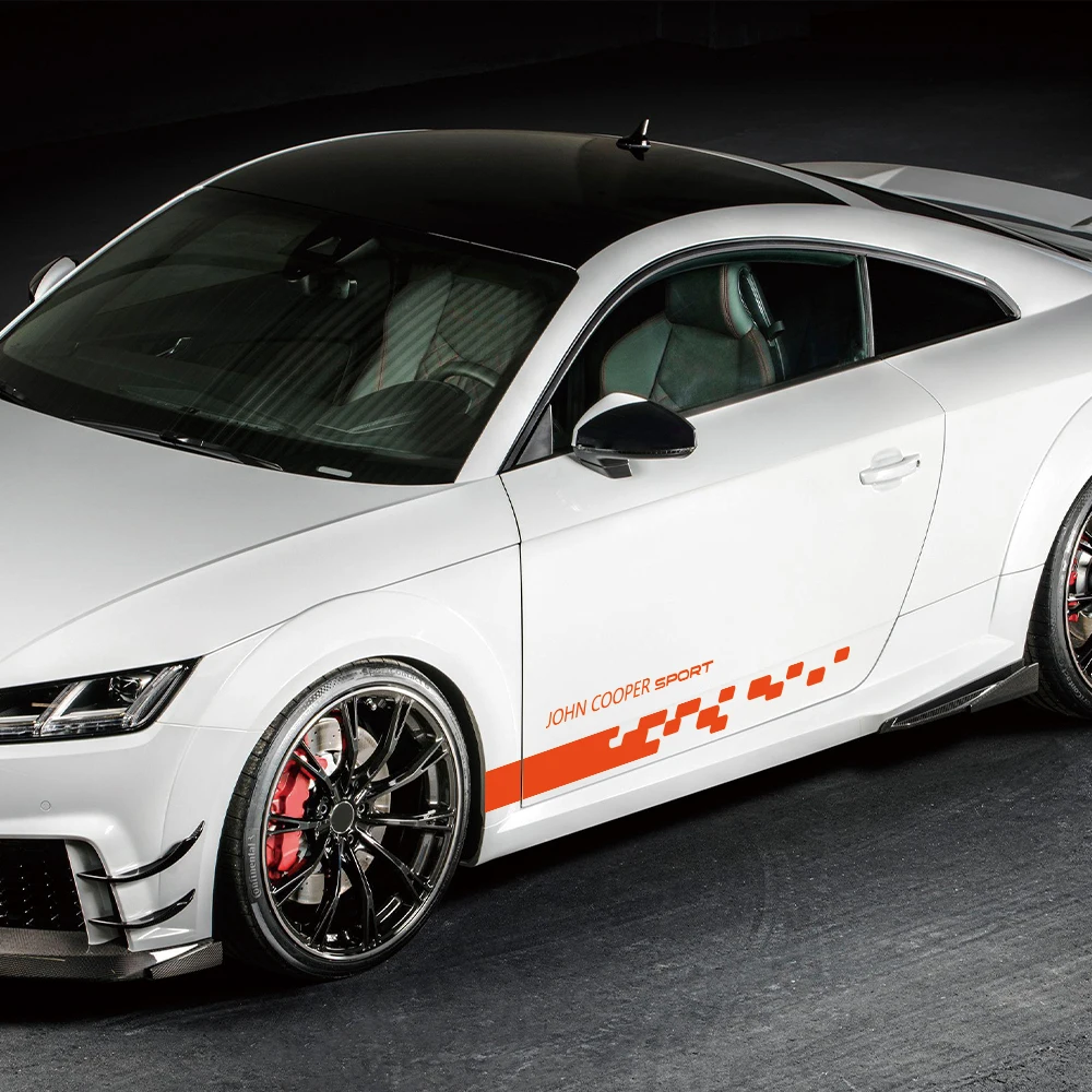 Наклейки на боковые двери автомобиля наклейки для мини-Джона Купера R55