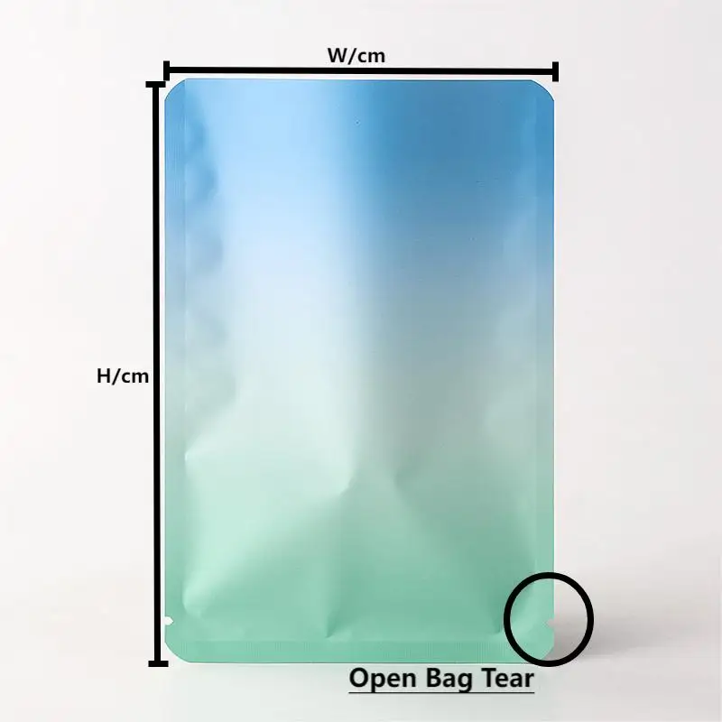 

Градиентные пластиковые пакеты с самоклеящейся застежкой