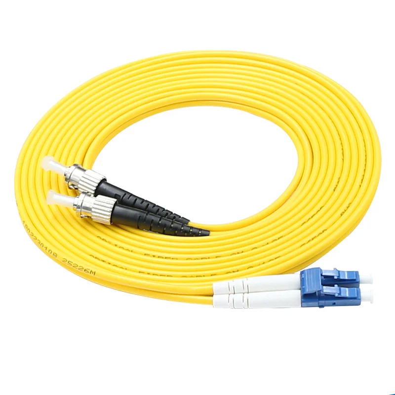 LC to ST Fiber Patch Cable Single Mode Duplex