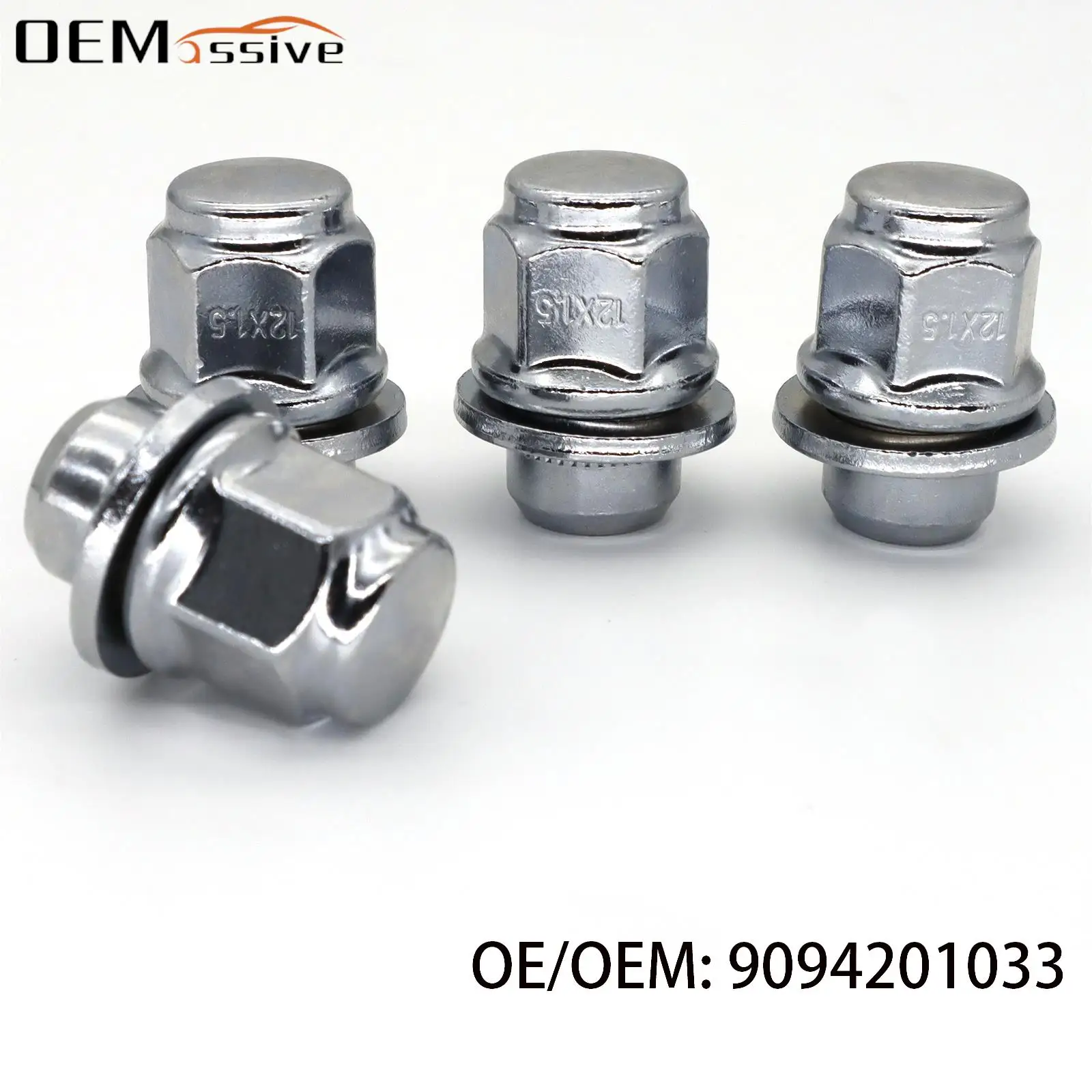 

4X для Lexus ES350 GS450h Toyota Highlander Camry Corolla Prius Matrix 4Runner автомобильные стальные колесные гайки M12 × 1,5, детали автомобильных колес